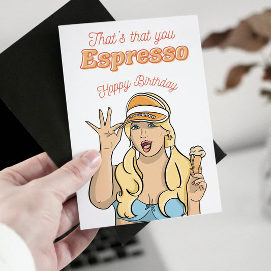 That You Espresso Card