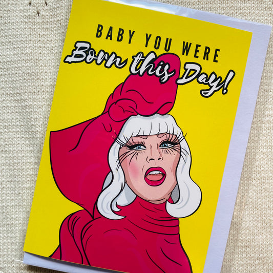 Born this Day Card